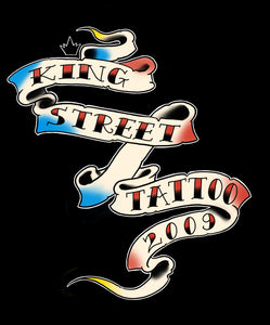 King Street Tattoo Shirt Banner